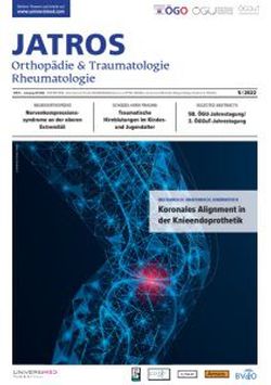 JATROS Orthopädie & Traumatologie Rheumatologie 2022/5