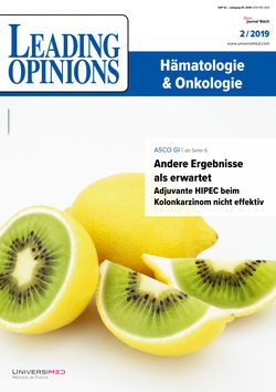 LEADING OPINIONS Hämatologie & Onkologie 2019/2 LEADING OPINIONS Hämatologie & Onkologie 2019/2