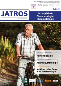 JATROS Orthopädie & Traumatologie Rheumatologie 2019/3