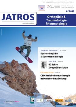 JATROS Orthopädie & Traumatologie Rheumatologie 2019/6