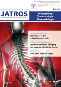 JATROS Orthopädie & Traumatologie Rheumatologie 2018/2