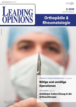 LEADING OPINIONS Orthopädie & Rheumatologie 2019/2