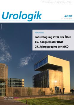 UROLOGIK Urologie & Andrologie 2017/4