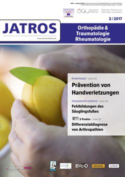 JATROS Orthopädie & Traumatologie Rheumatologie 2017/2