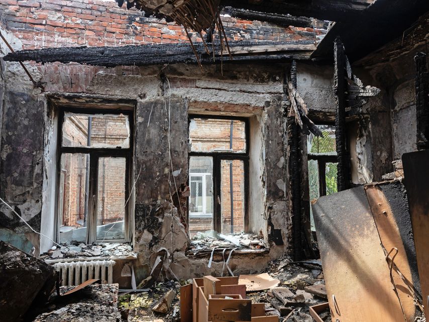 Zahlreiche medizinische Einrichtungen sind unwiederbringlich zerstört